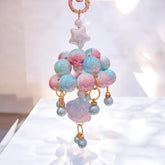 16mm Bicolor Ceramic Look Bead Mix